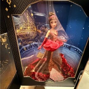Disney Red & Black Designer Ball Gown Doll